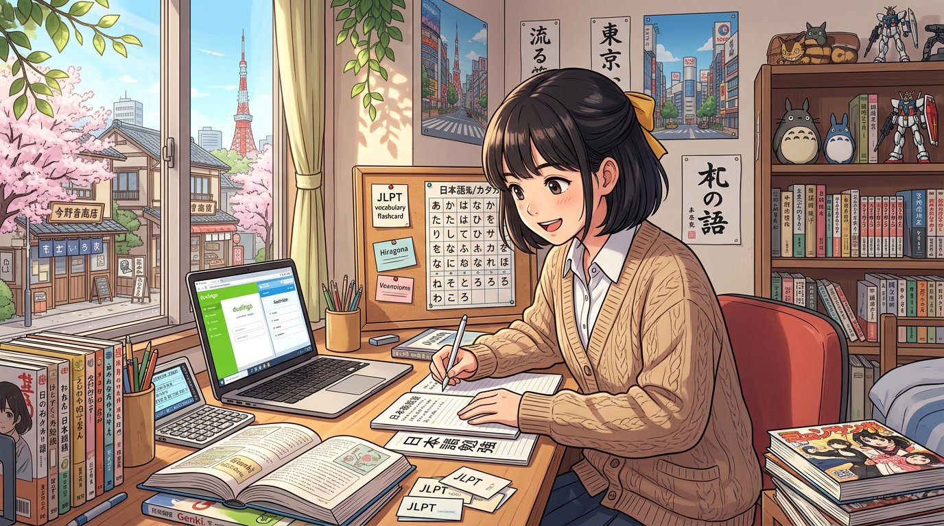 Panduan Lengkap Belajar Bahasa Jepang Otodidak Tanpa Kursus untuk Pemula